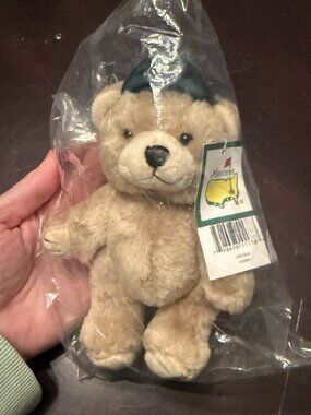 2006 Masters Golf Bear Plush Phil Mickelson wins commemorative augusta national